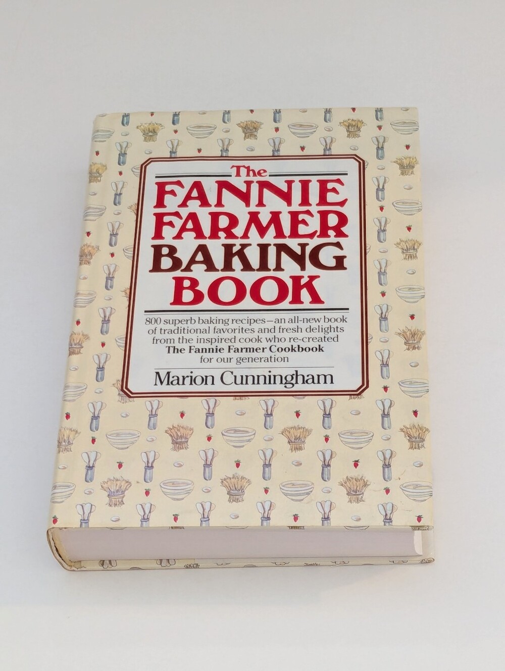 The Fannie Farmer Baking Book, First Edition, 1984, Very Good Condition